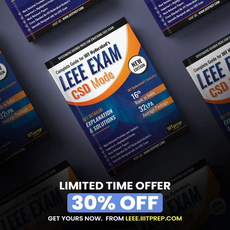 LEEE CSD- IIITprep