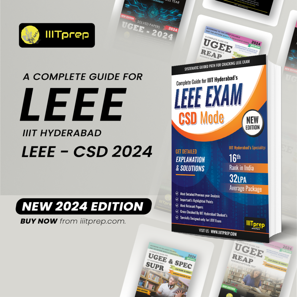 UGEE SUPR Book 2024 - IIITprep